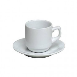 Tasse et sous tasse bistro + moka