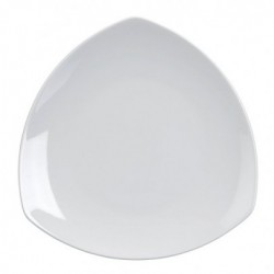 Assiette gala plate triangulaire 29cm blanc