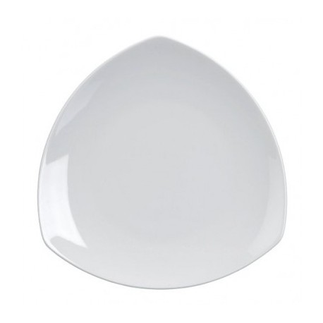 Assiette gala plate triangulaire 29cm blanc