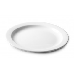 Assiette cocktail plate ronde 25cm blanc