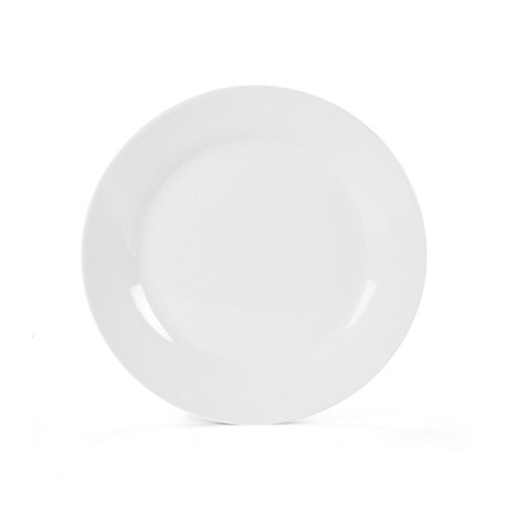 Assiette prestige plate 17 cm blanc porcelaine