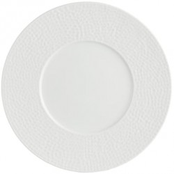 Assiette prestige creuse 31 cm blanc porcelaine
