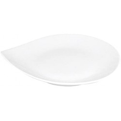 Assiette prestige dégustation creuse 27 cm blanc