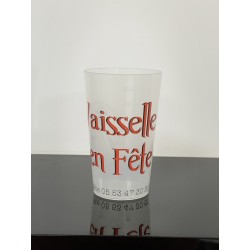 Verre gobelet réutilisable 25-30cl