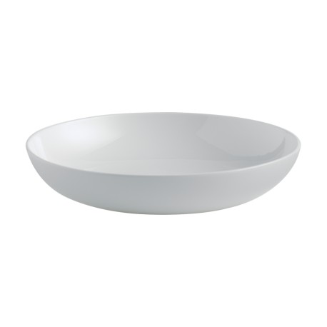 Assiette couscous creuse 25cm blanc