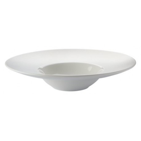 Assiette prestige dégustation creuse 27 cm blanc - LAURENT BENDICHE